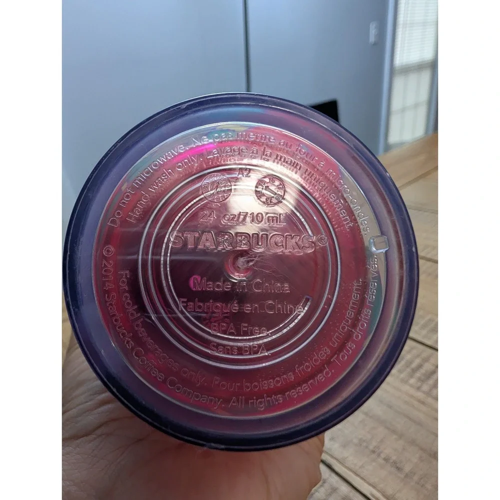 Starbucks Seasonal Watermelon Graphic Cold Cup 24 oz - NO STRAW